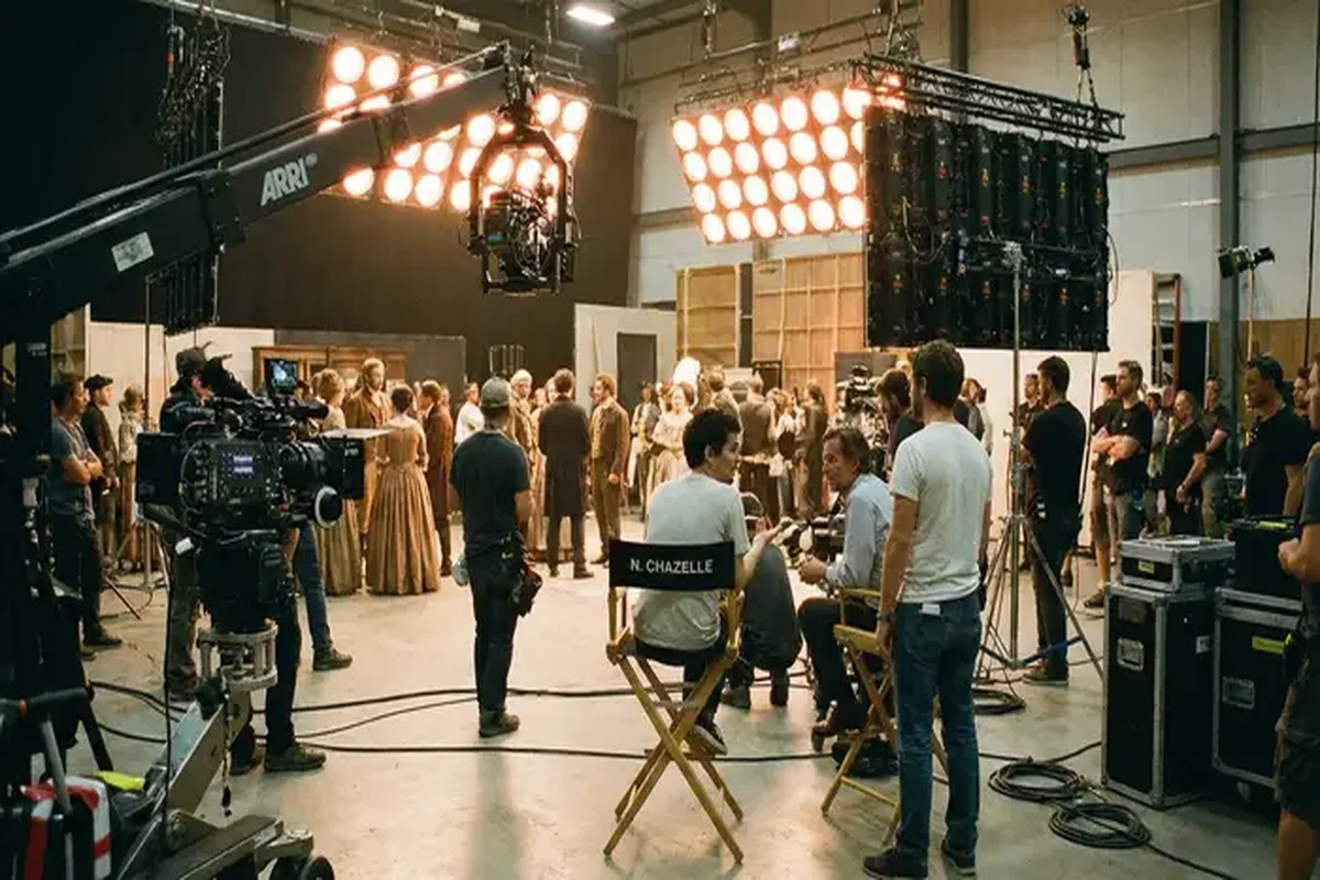 蜜芽专业影视拍摄现场实景