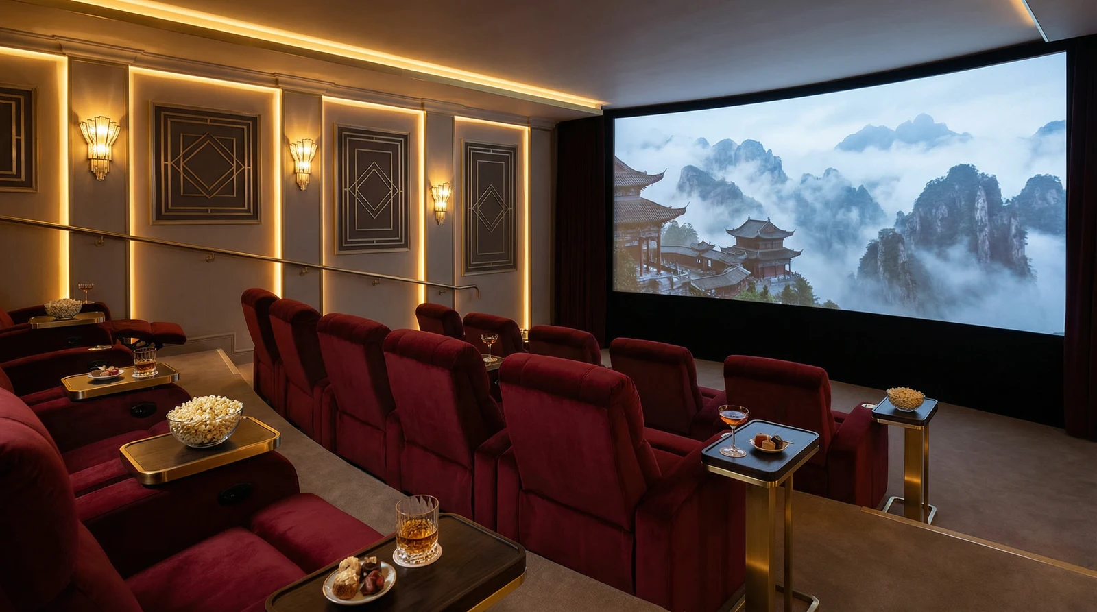 蜜芽客户端贵宾级观影体验展示